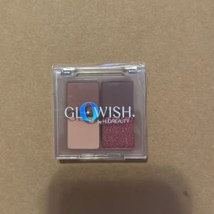 Huda Beauty GloWish Micro Mini Natural Eyeshadow Palette Amethyst NIB